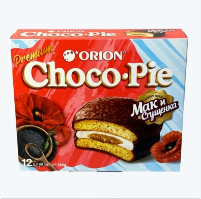 Choco Pie Мак и сгущенка