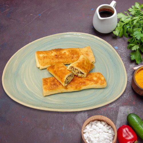 Блинчики с грибами (100)